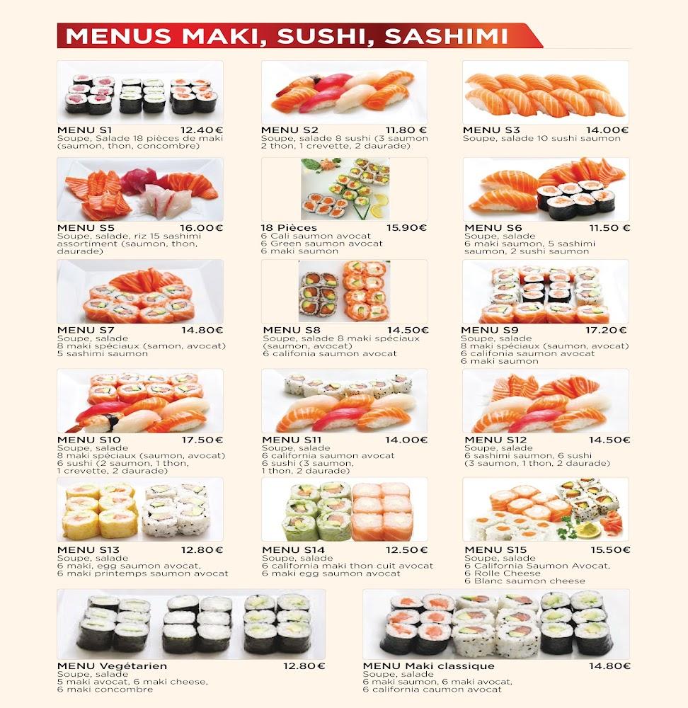 Sushi Thi Daily 58 rue Molière 69006 Lyon - Menu Image 4